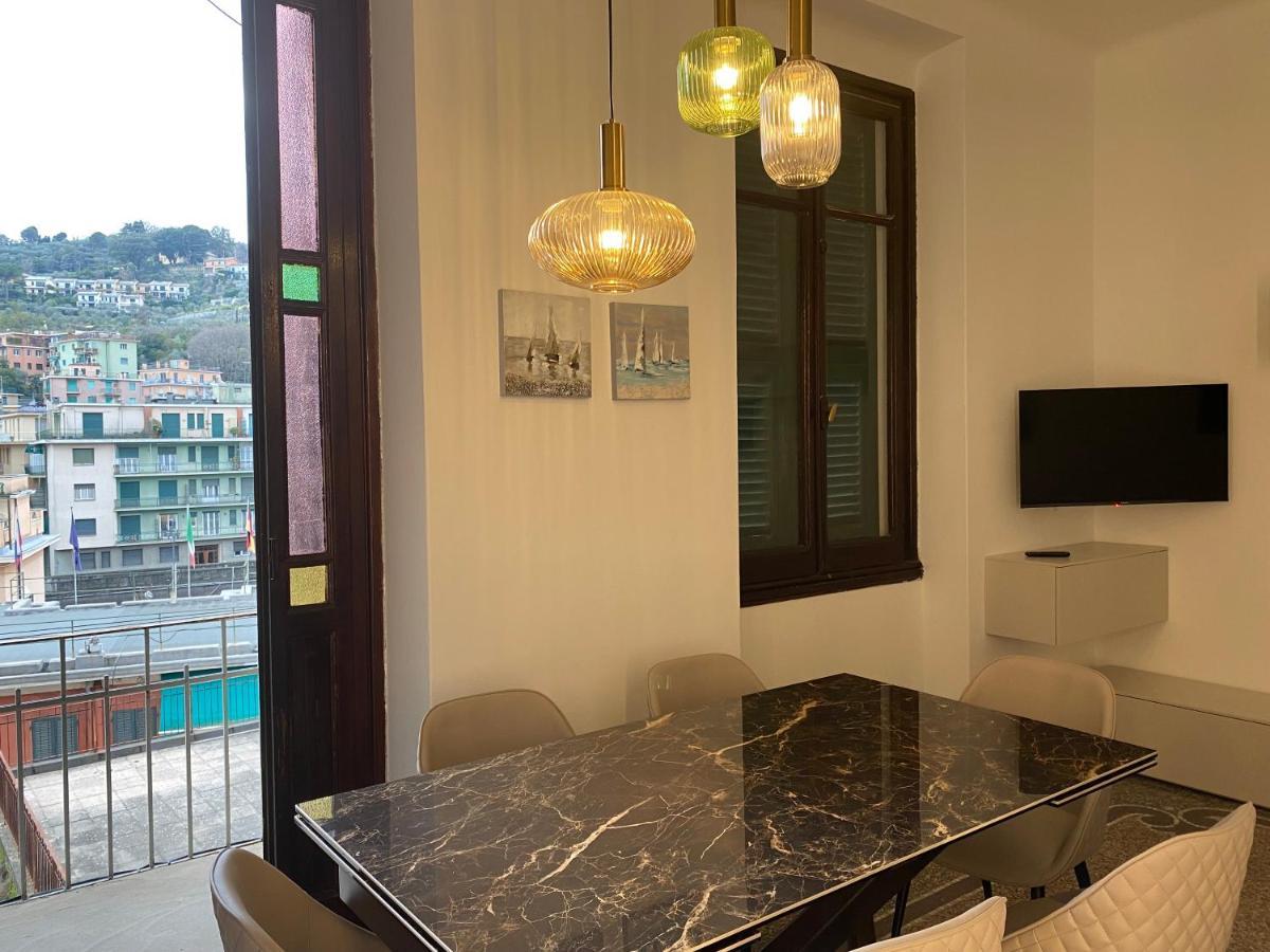 Casa Genovese, Splendido Appartamento In Centro A Rapallo Exteriör bild