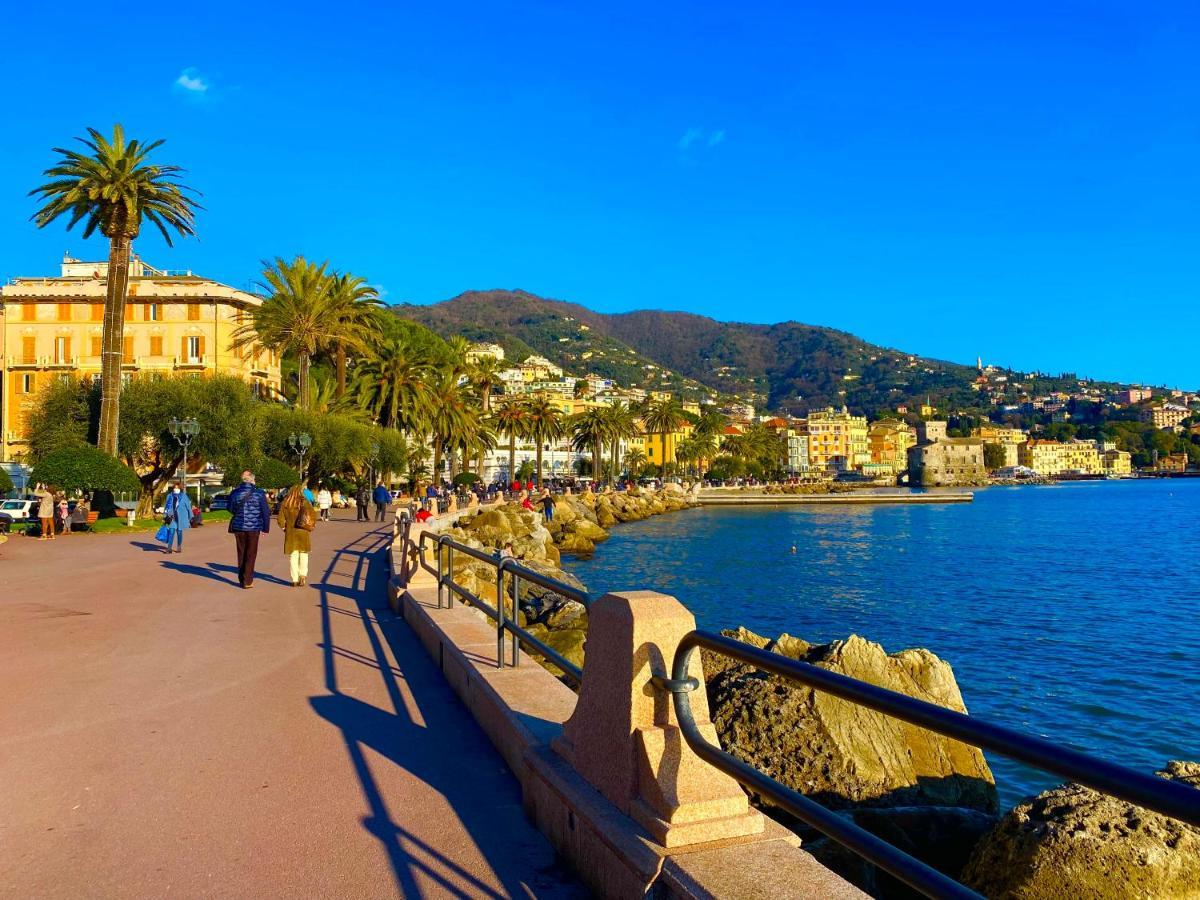 Casa Genovese, Splendido Appartamento In Centro A Rapallo Exteriör bild